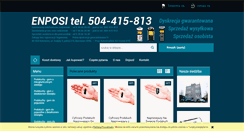 Desktop Screenshot of enposi.pl